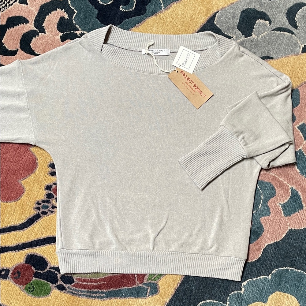 Bravado Gray Light Sweater